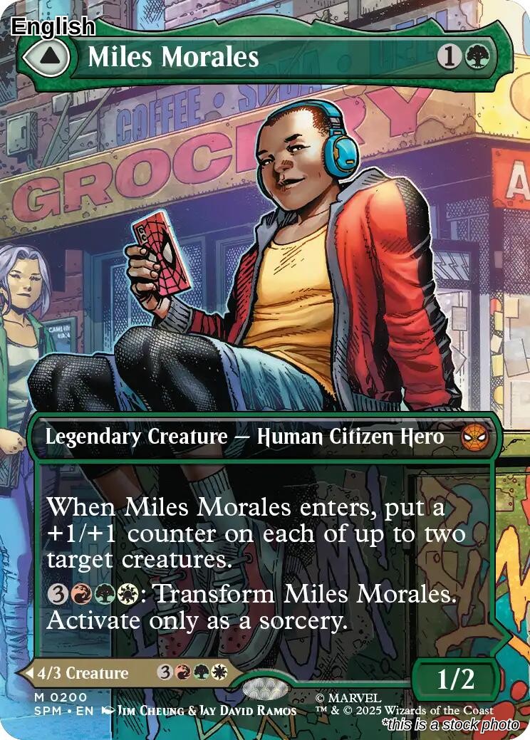 Miles Morales (0200) (Borderless)