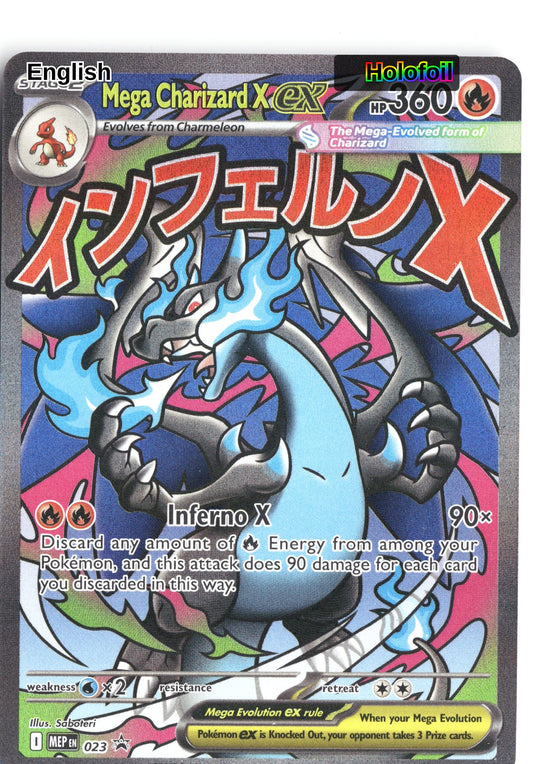 Mega Charizard X ex - 023