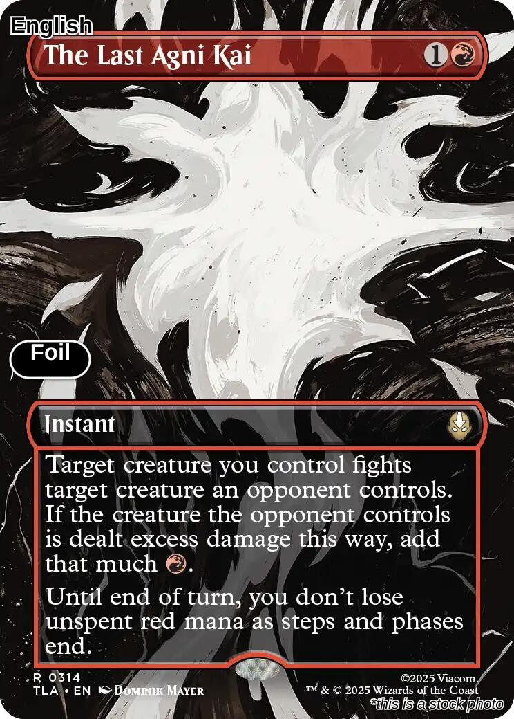 The Last Agni Kai (Borderless)