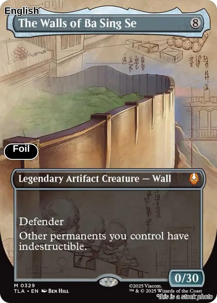 The Walls of Ba Sing Se (Borderless)