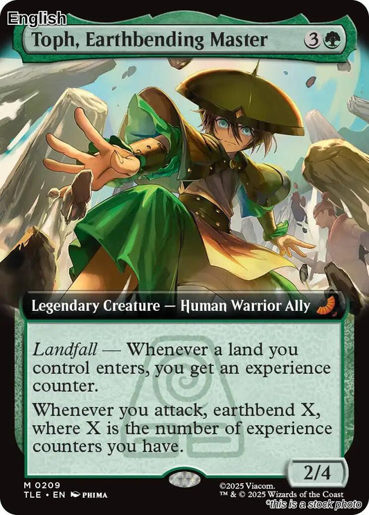 Toph, Earthbending Master (Extended Art)