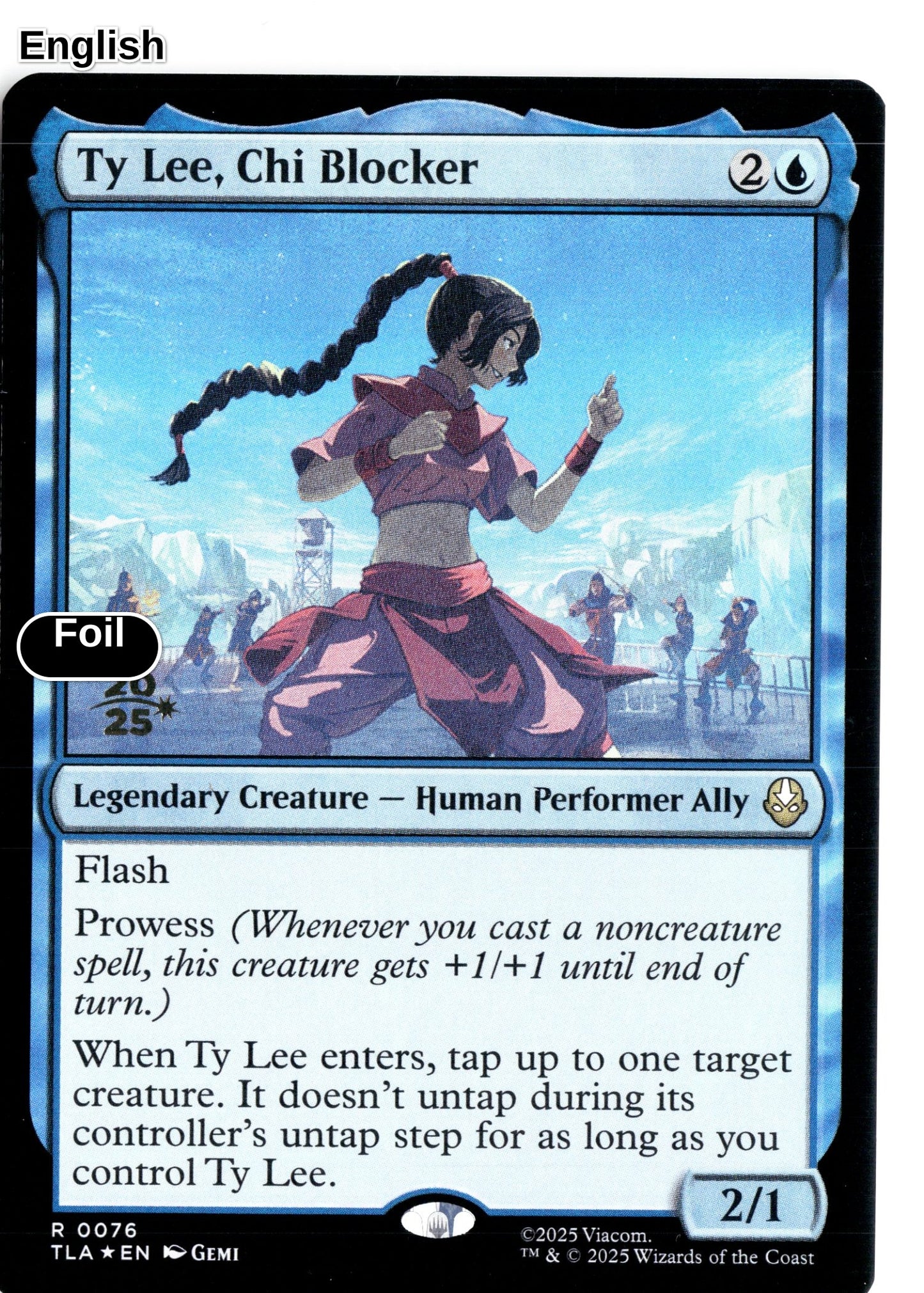 Ty Lee, Chi Blocker