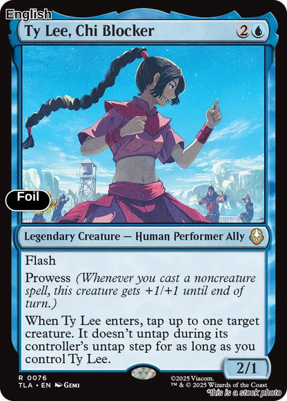 Ty Lee, Chi Blocker