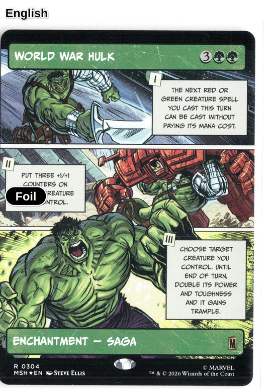 World War Hulk (Borderless)