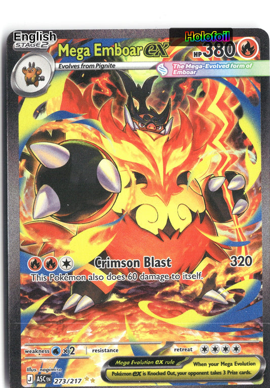 Mega Emboar ex - 273/217