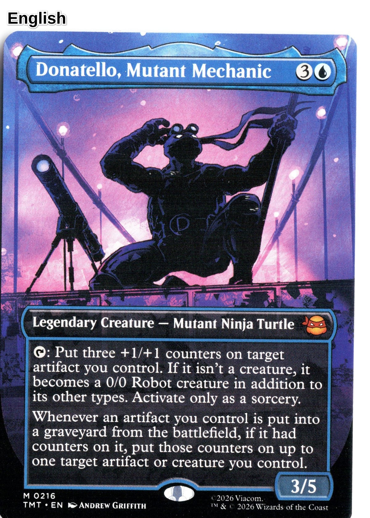 Donatello, Mutant Mechanic (Borderless)