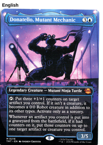Donatello, Mutant Mechanic (Borderless)
