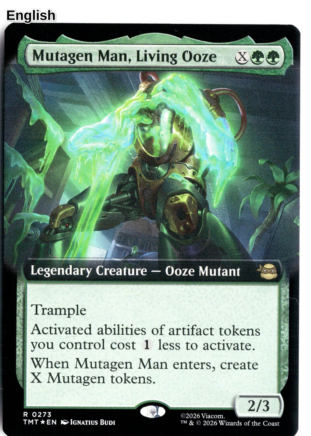 Mutagen Man, Living Ooze (Extended Art)