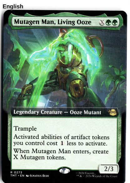 Mutagen Man, Living Ooze (Extended Art)