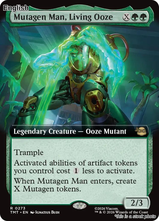 Mutagen Man, Living Ooze (Extended Art)
