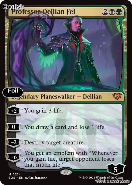Professor Dellian Fel