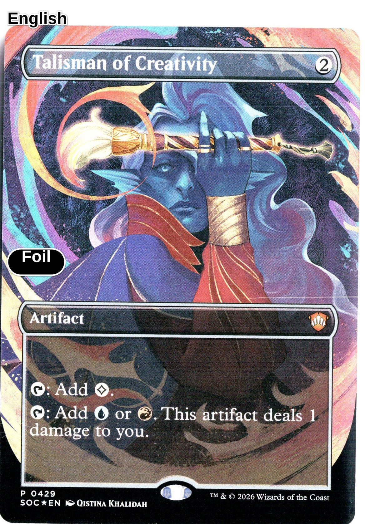 Talisman of Creativity (Borderless)