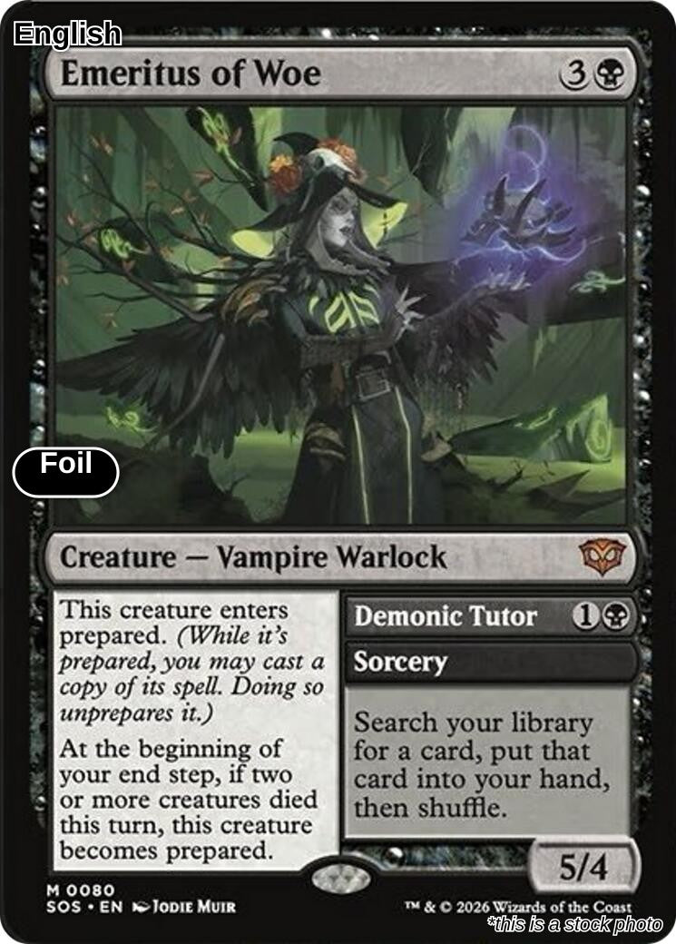 Emeritus of Woe