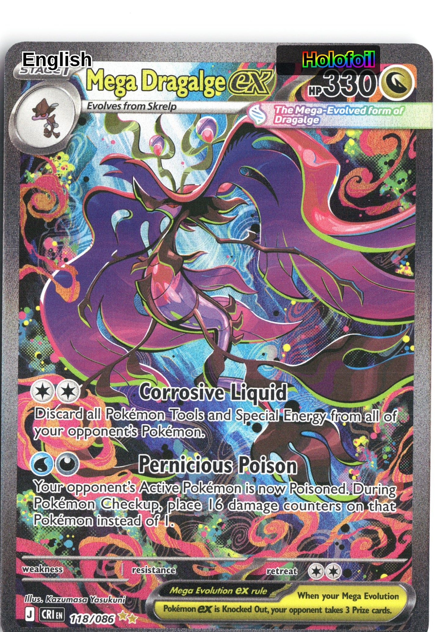 Mega Dragalge ex - 118/086