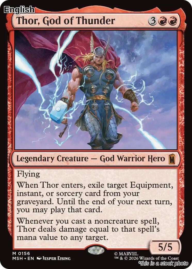 Thor, God of Thunder