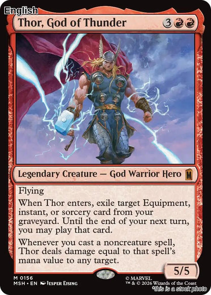 Thor, God of Thunder