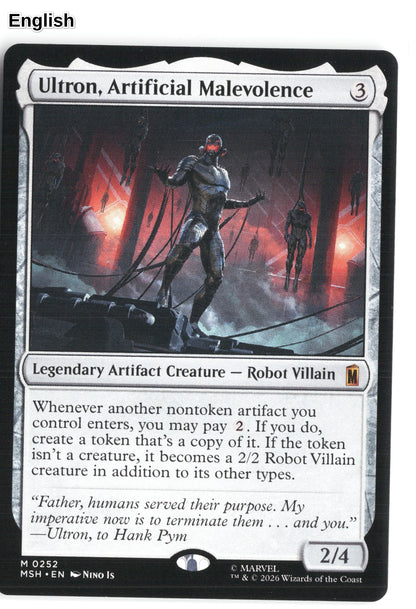 Ultron, Artificial Malevolence