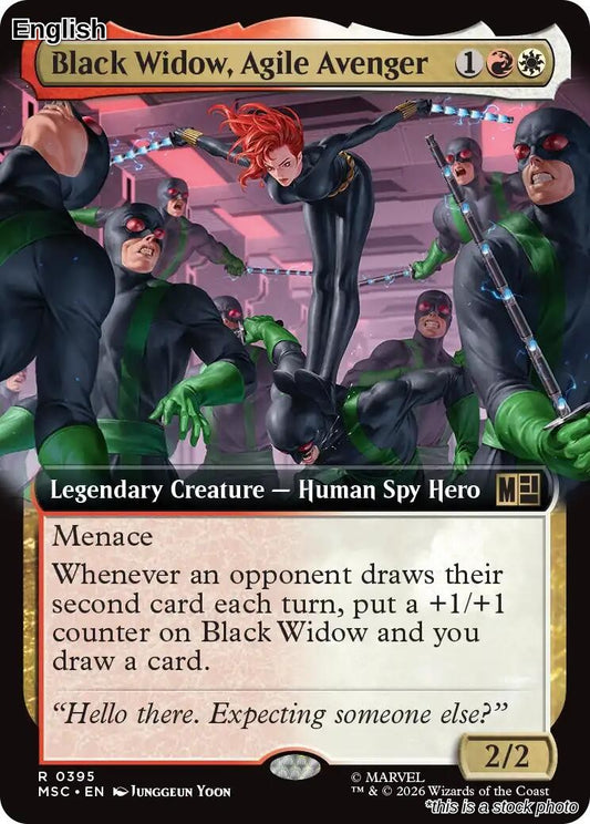 Black Widow, Agile Avenger (Extended Art)