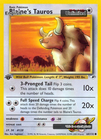 Blaine's Tauros