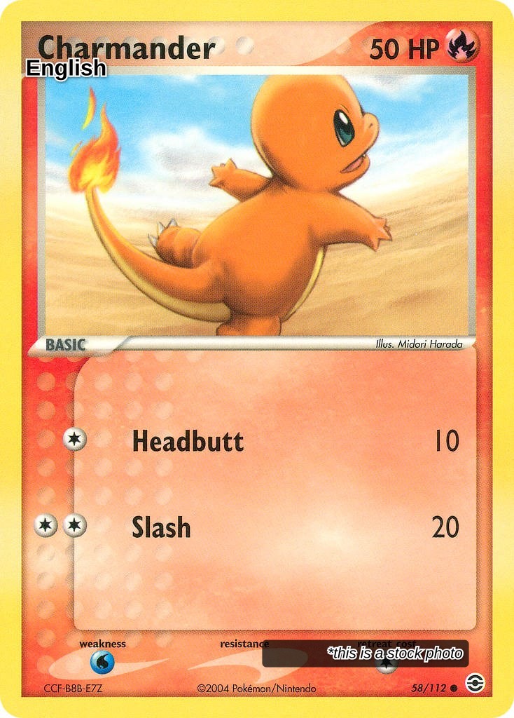 Charmander - 058/112