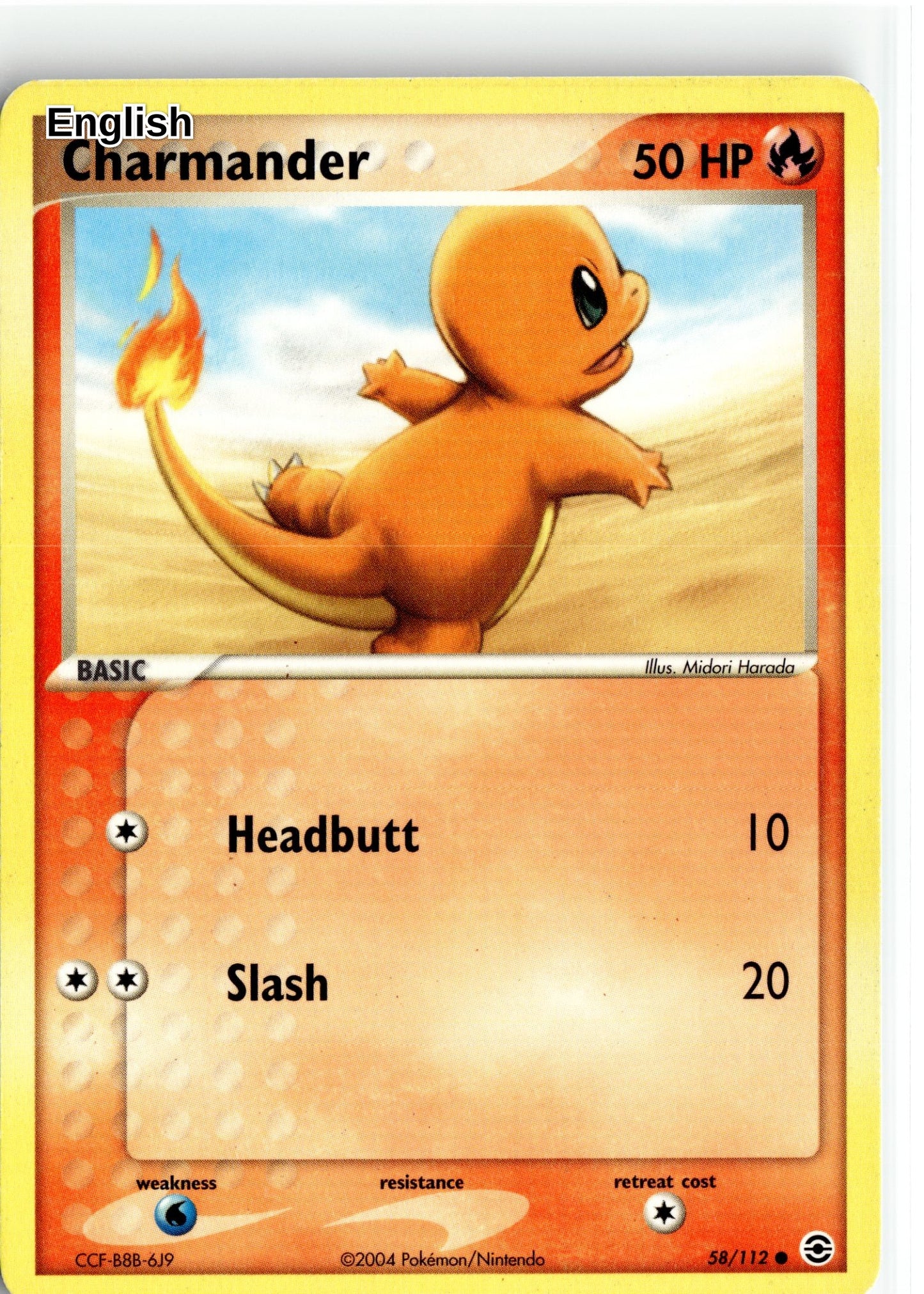 Charmander - 058/112