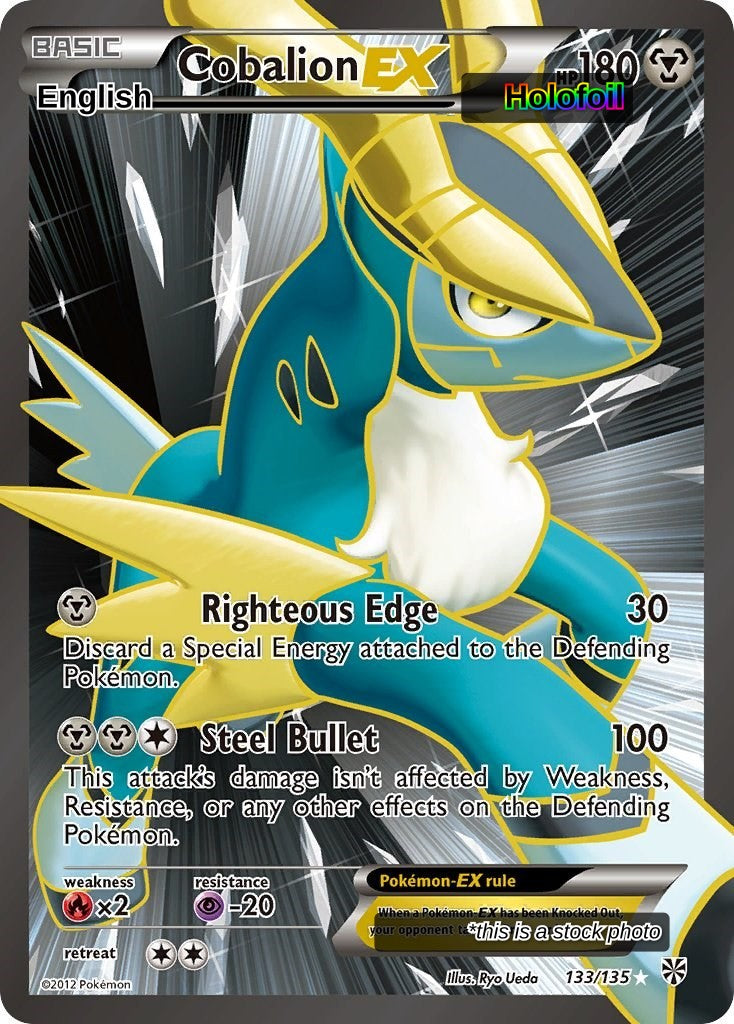 Cobalion EX (133 Full Art)