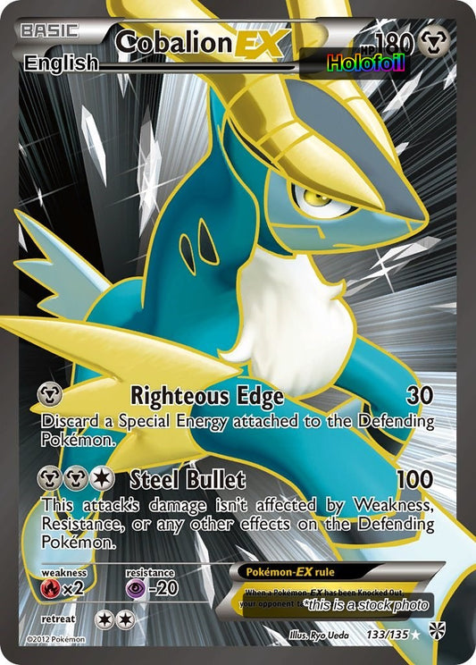 Cobalion EX (133 Full Art)