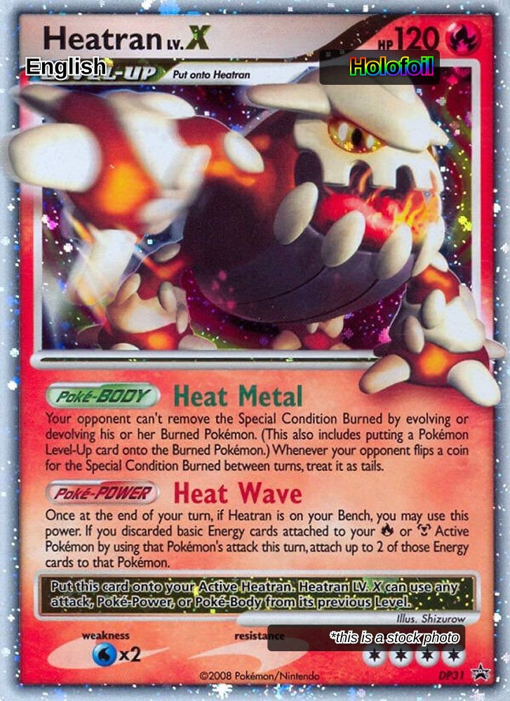 Heatran LV.X - DP31