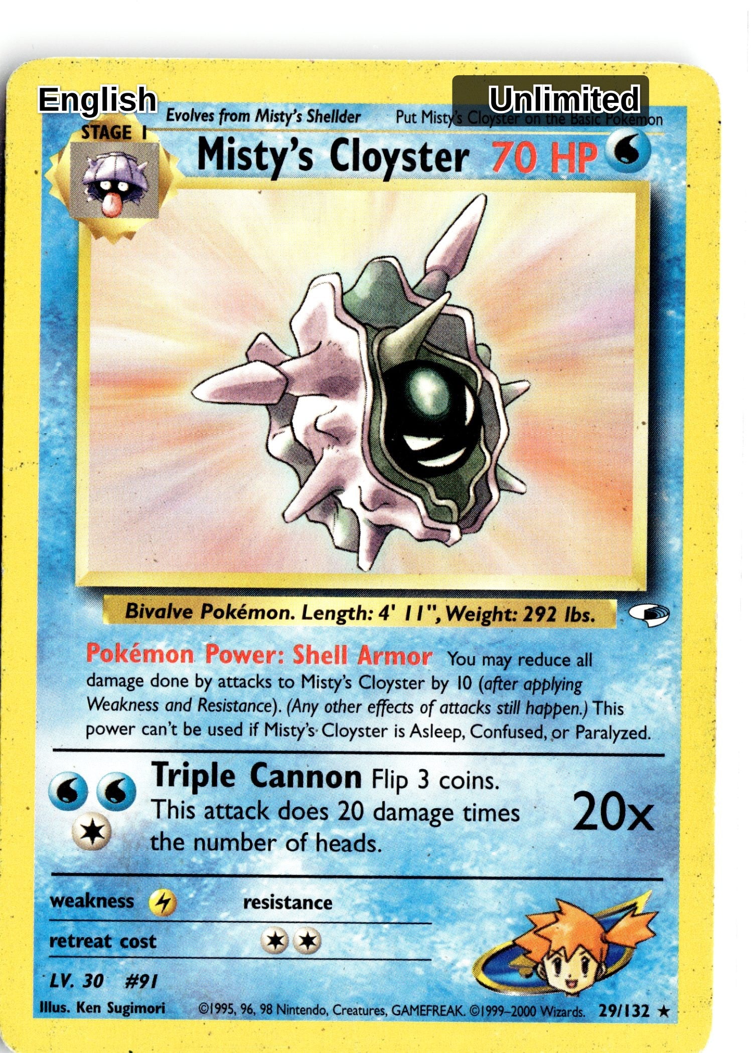 Misty's Cloyster
