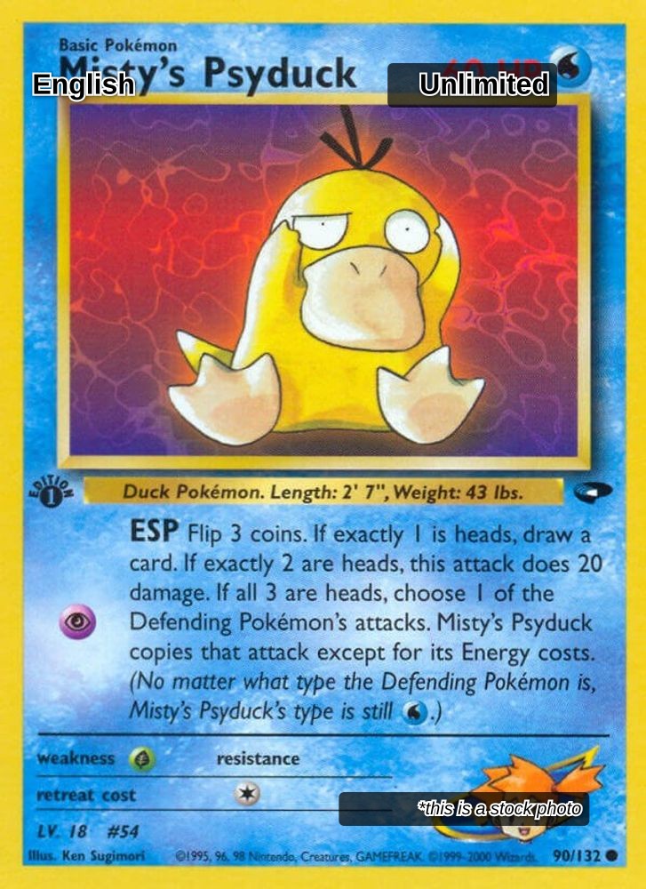 Misty's Psyduck