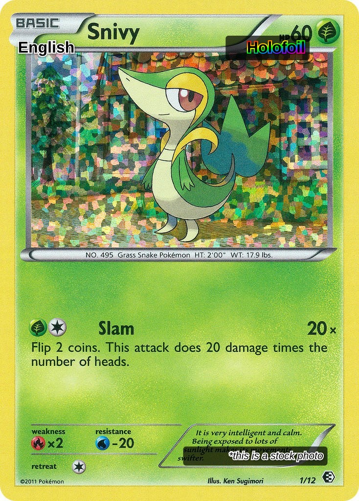 Snivy - 1/12