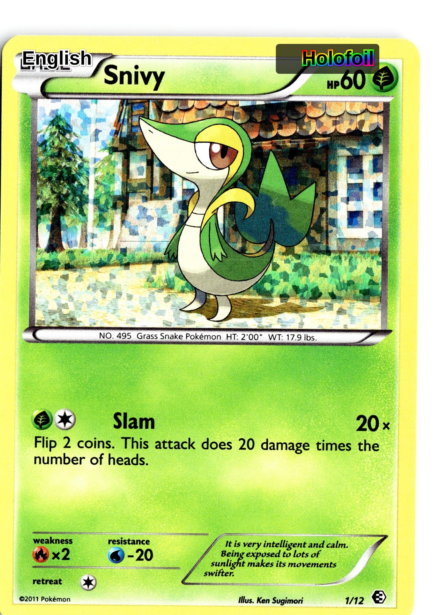 Snivy - 1/12