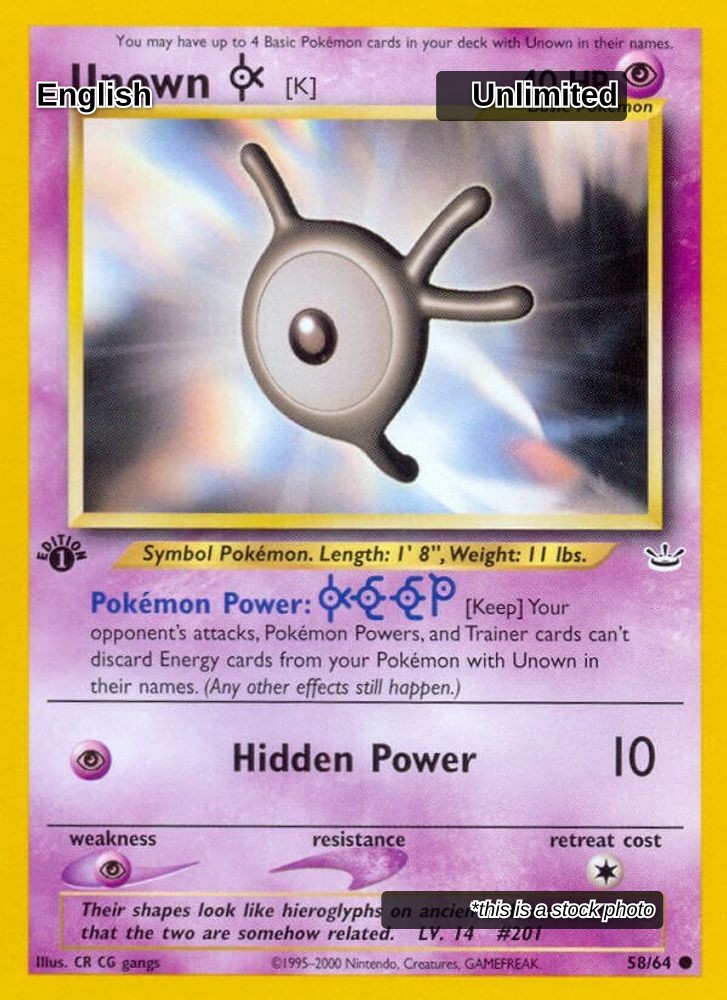 Unown [K]