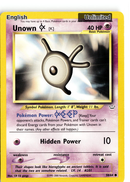 Unown [K]