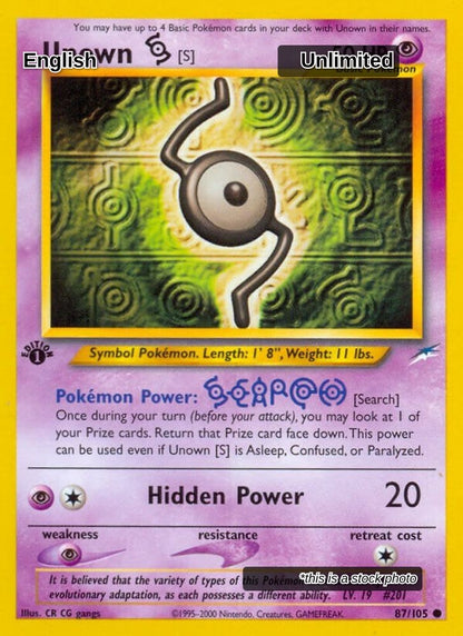 Unown [S]