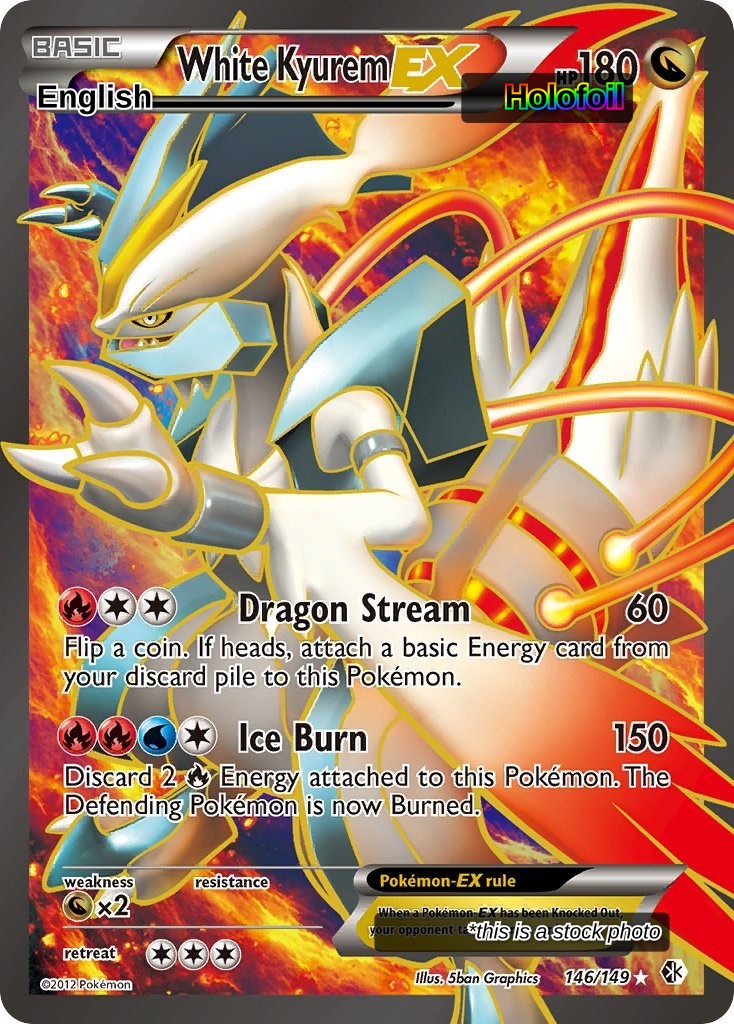 White Kyurem EX (146 Full Art)