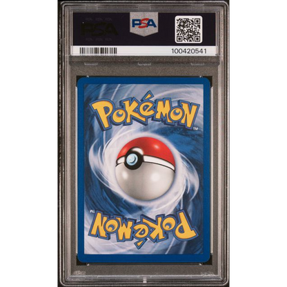 2000 Pokemon Holo Rocket's Mewtwo #14 PSA 9 Back