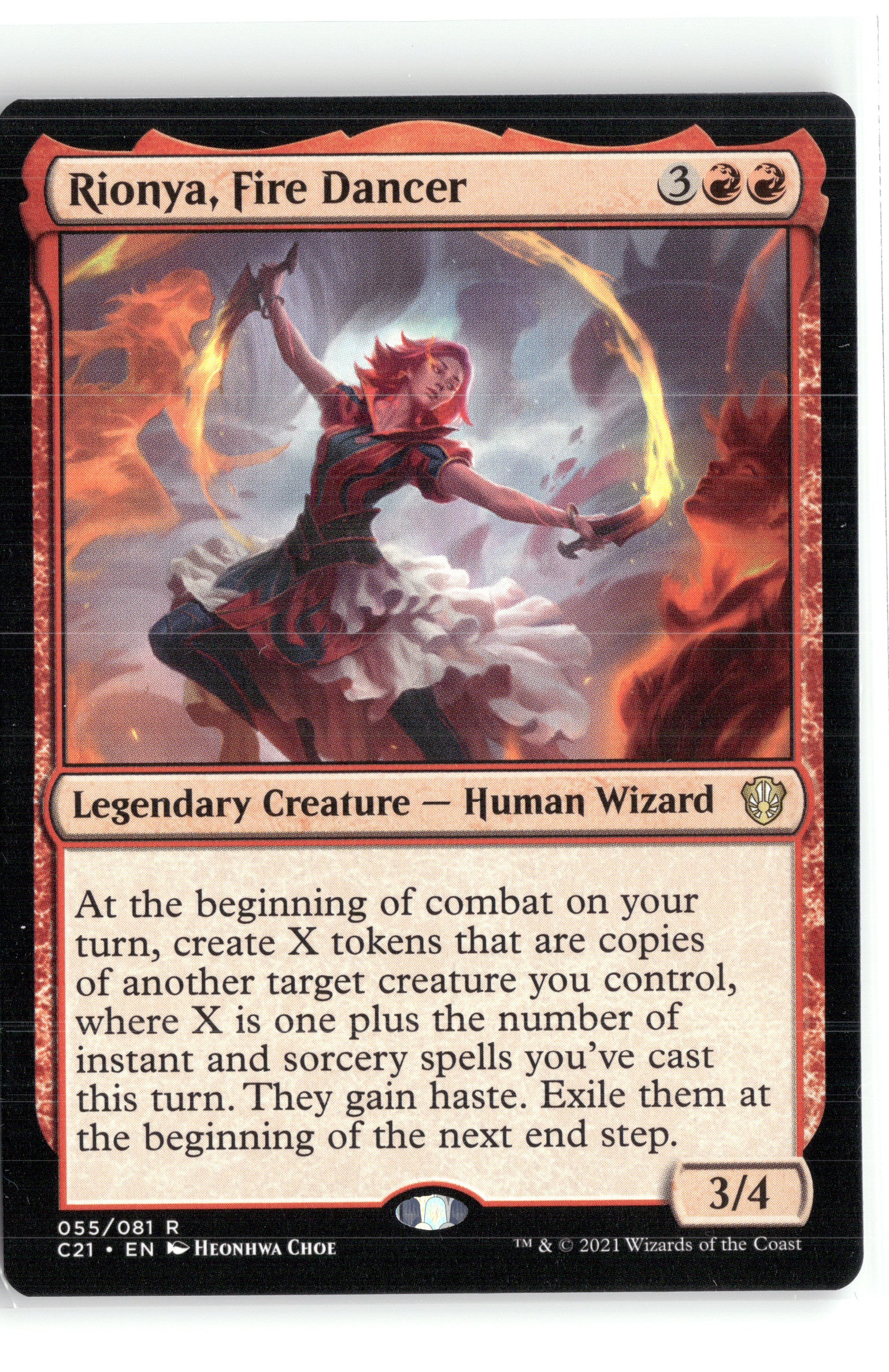 Rionya, Fire Dancer