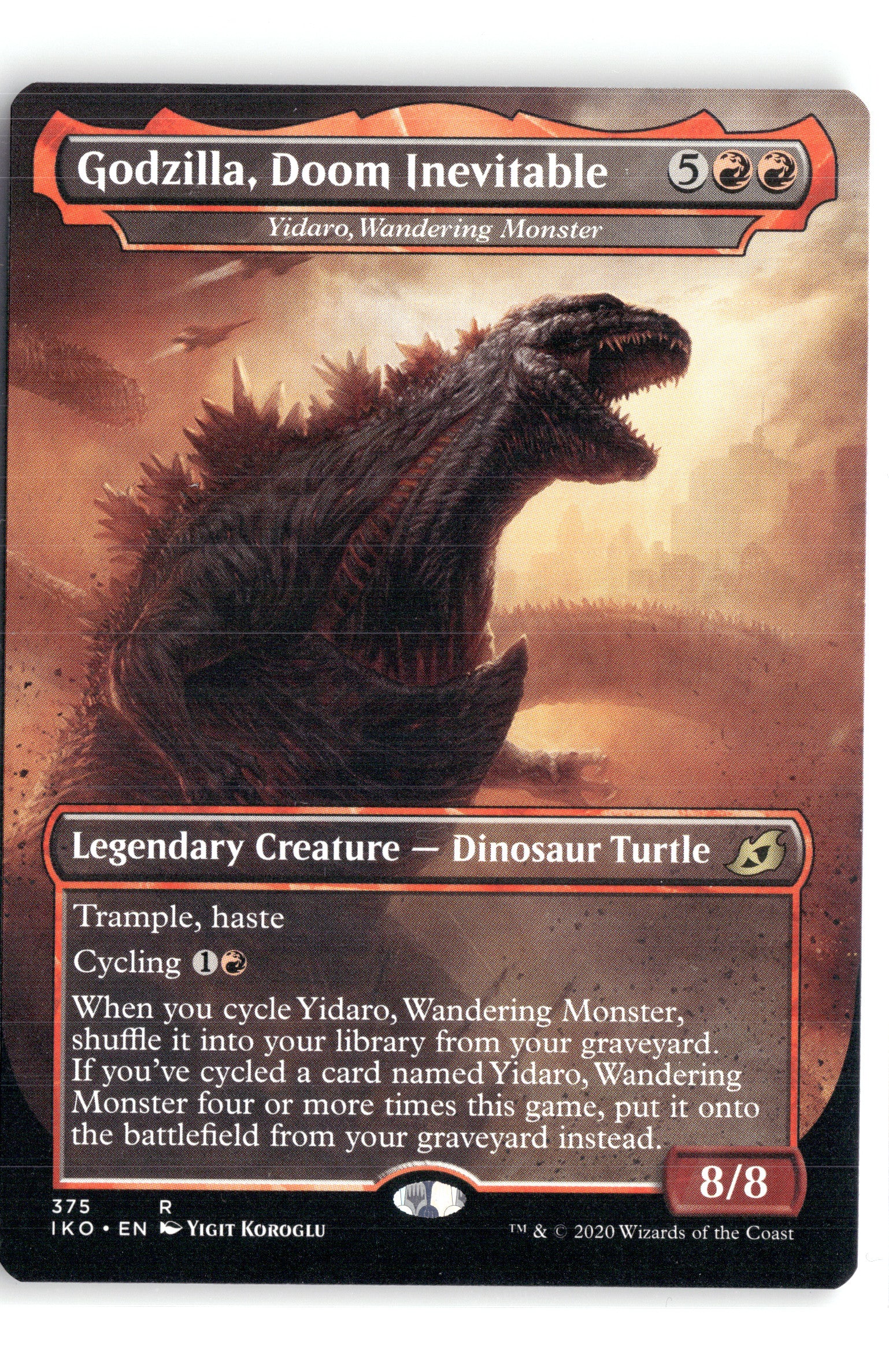Godzilla, Doom Inevitable - Yidaro, Wandering Monster