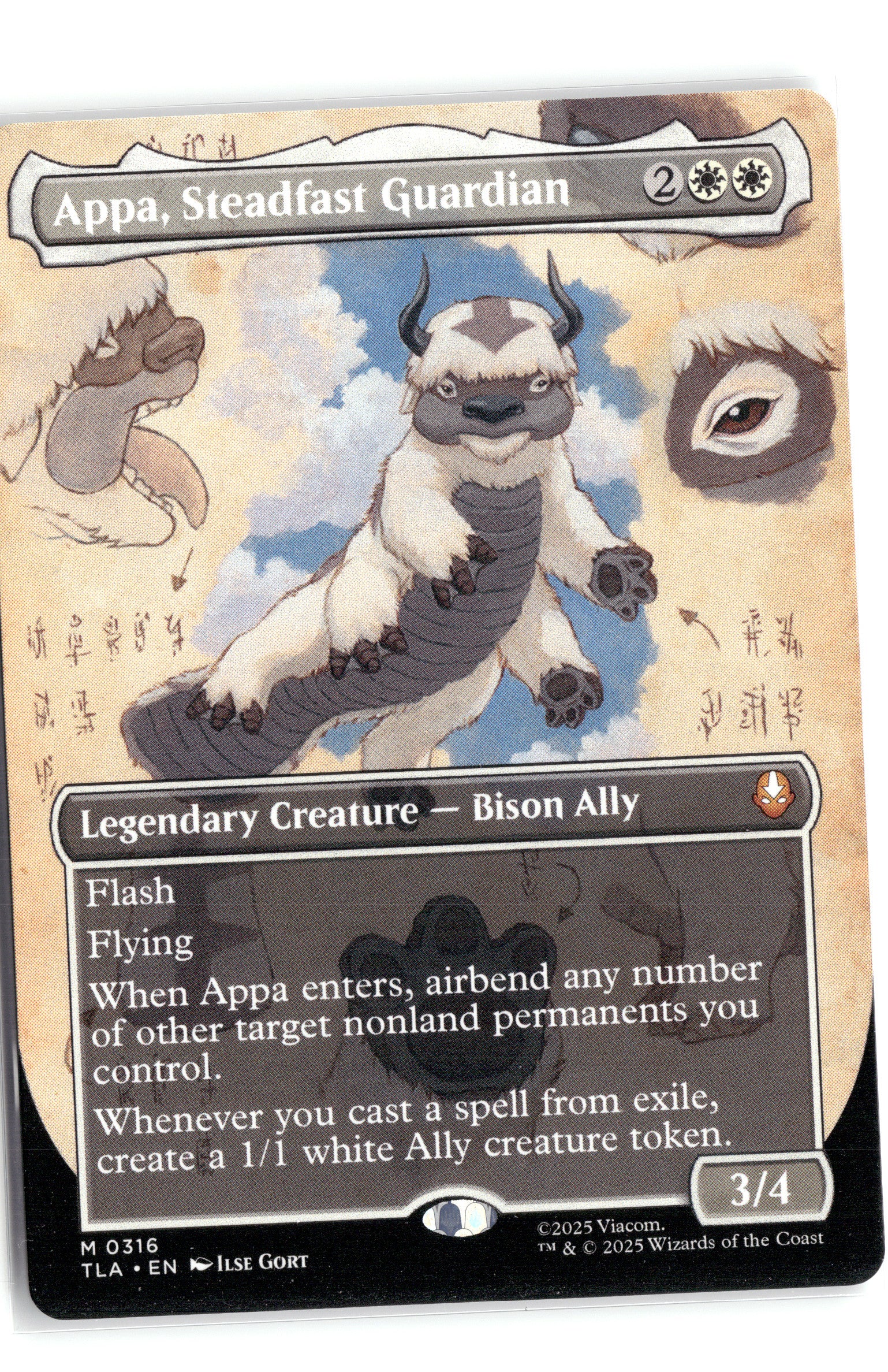 Appa, Steadfast Guardian (Borderless)