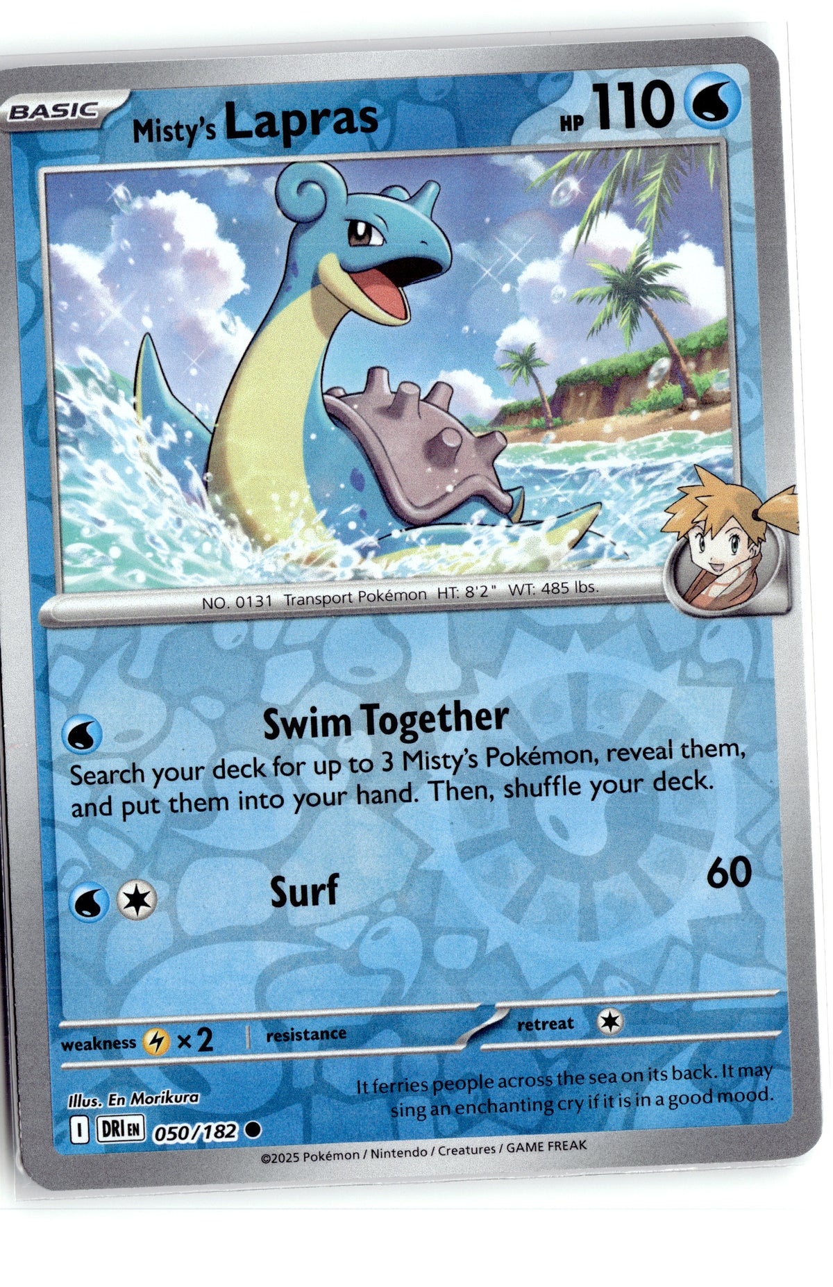 Misty's Lapras