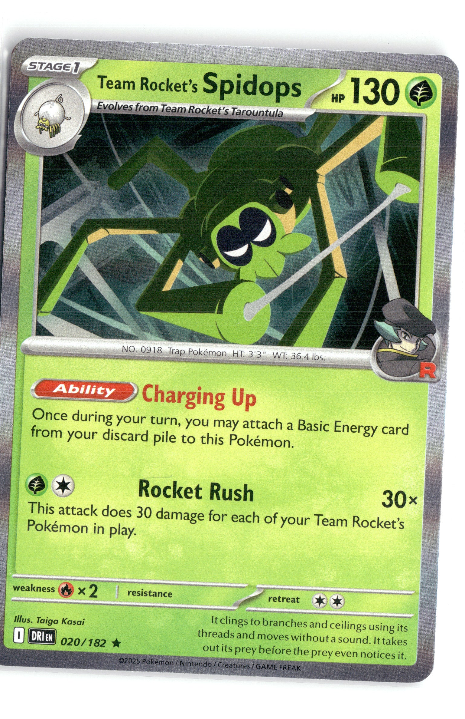 Team Rocket's Spidops - 020/182