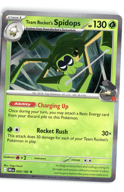 Team Rocket's Spidops - 020/182