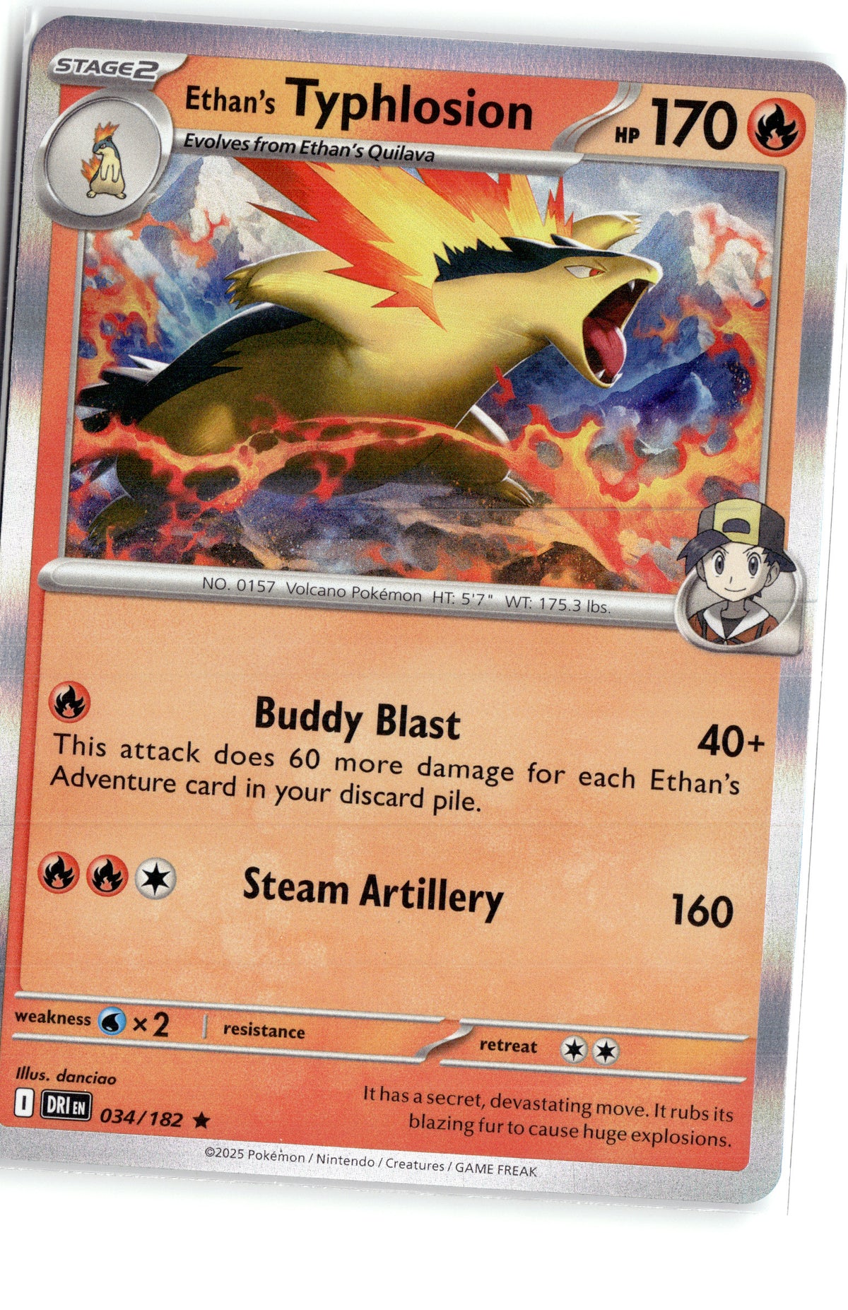 Ethan's Typhlosion
