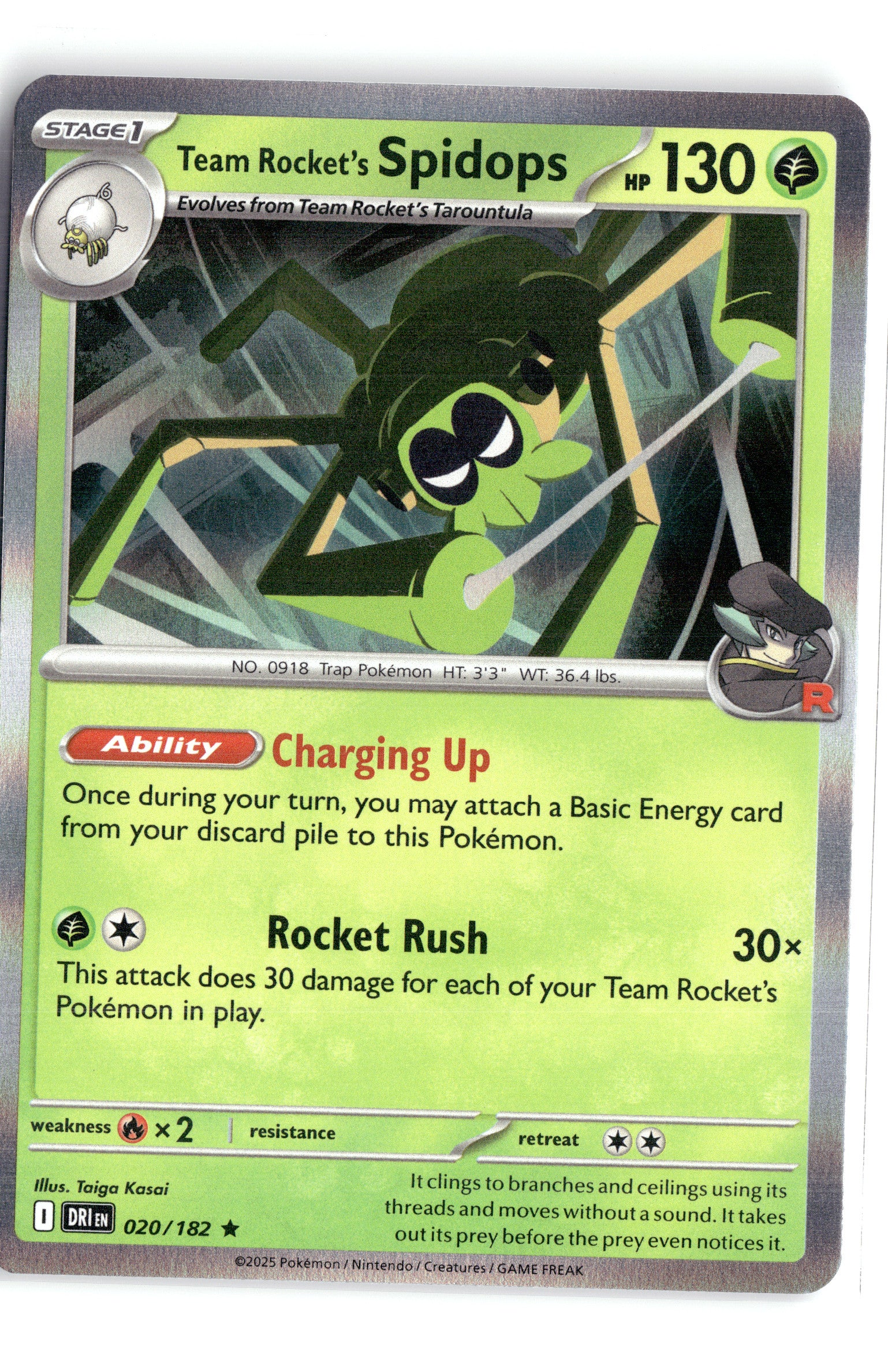 Team Rocket's Spidops - 020/182