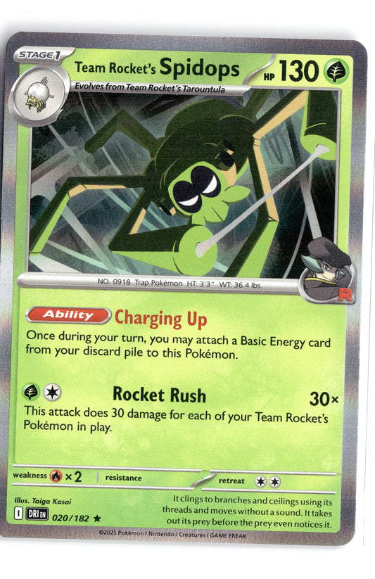 Team Rocket's Spidops - 020/182
