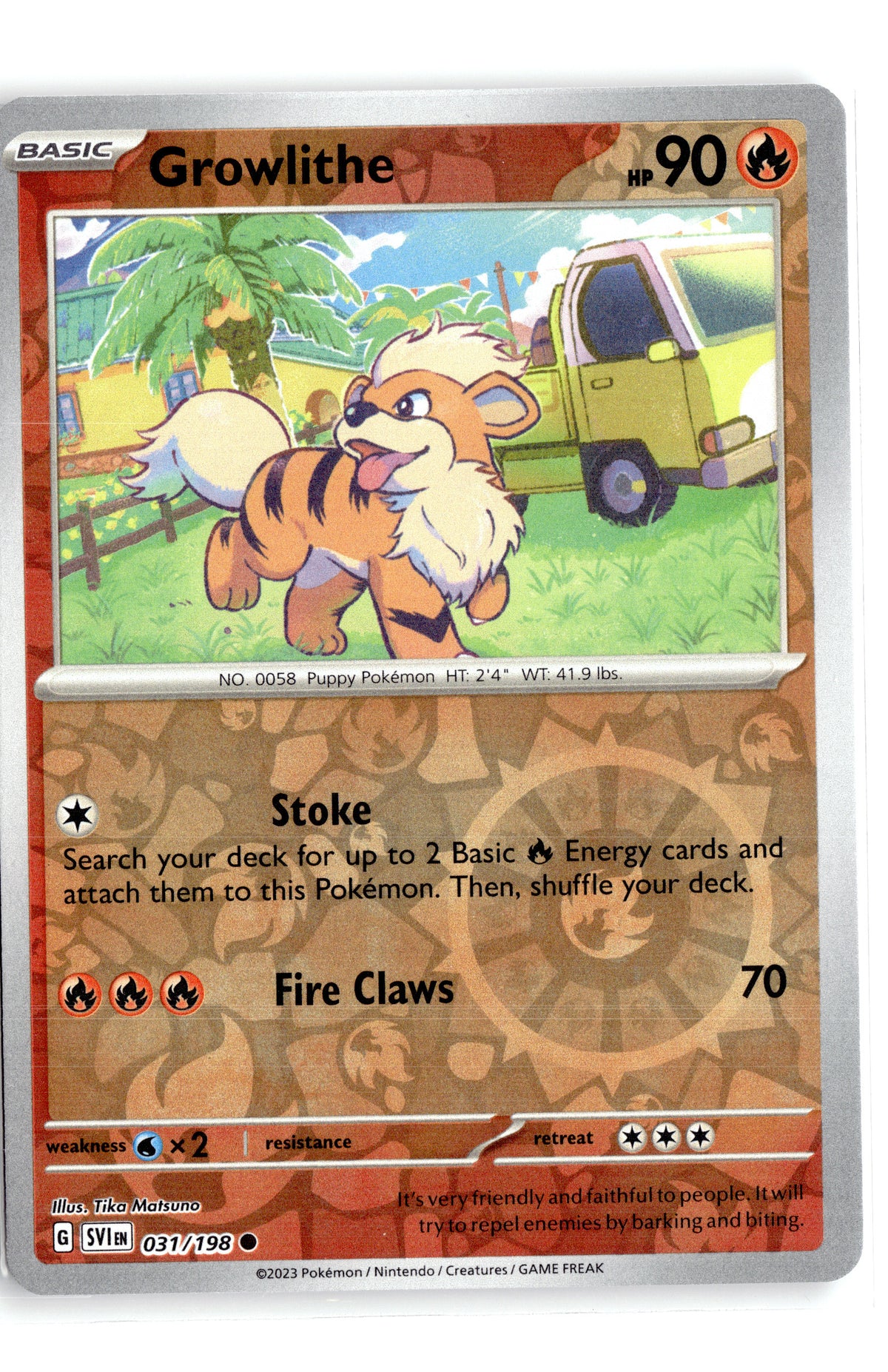 Growlithe - 031/198
