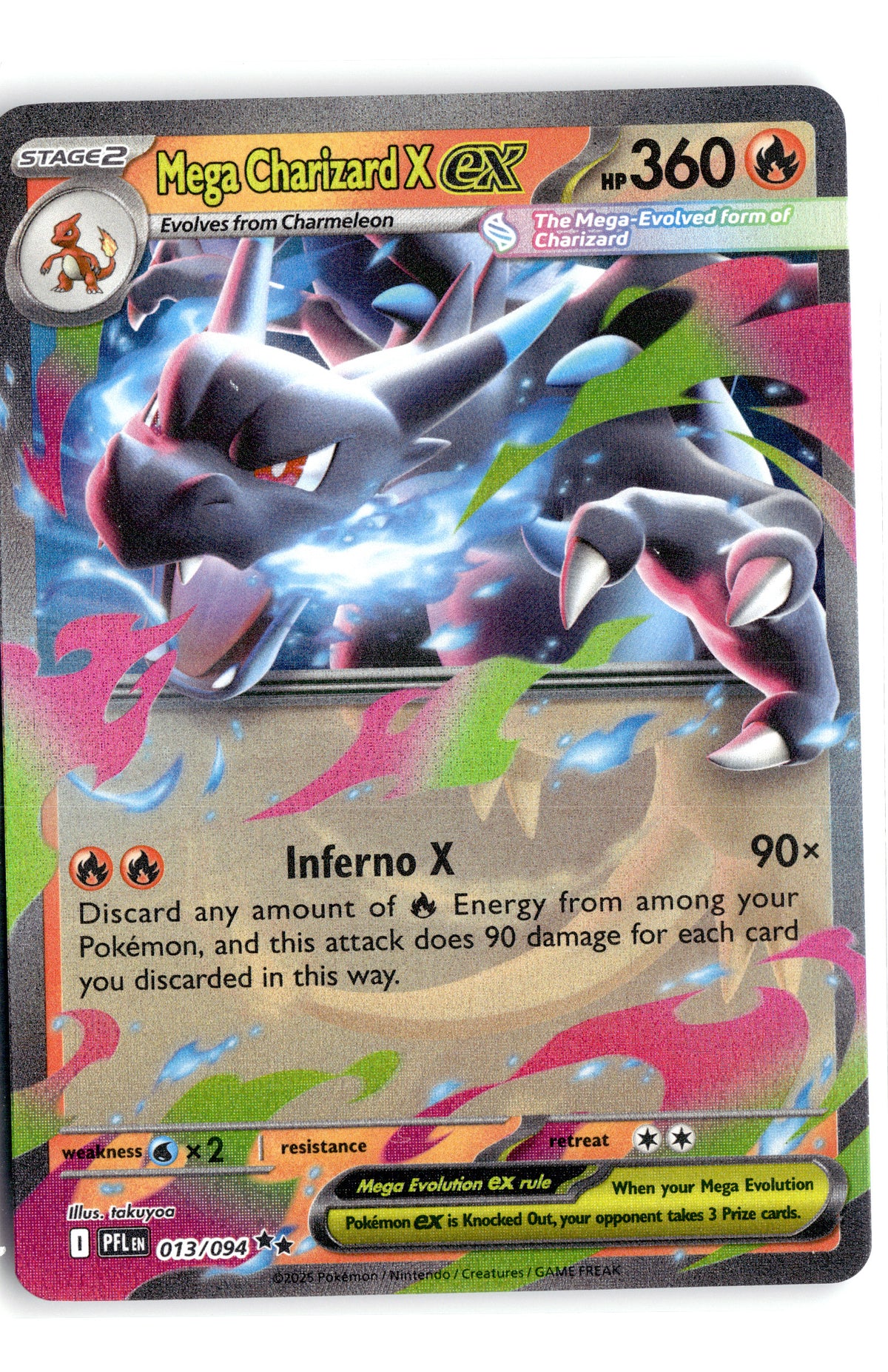Mega Charizard X ex - 013/094