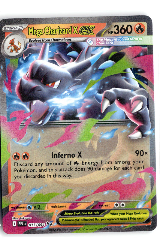 Mega Charizard X ex - 013/094