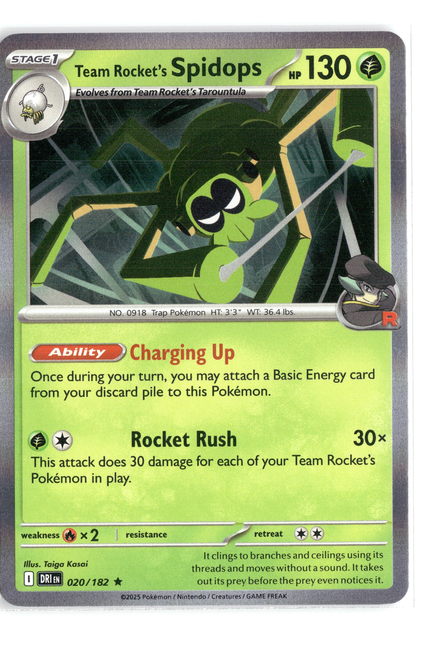 Team Rocket's Spidops - 020/182